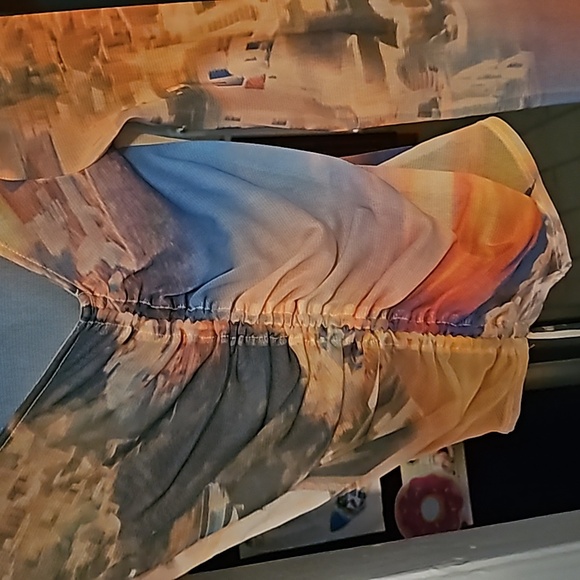 Urban Outfitters Ruched Mesh Top Size M NWOT - Picture 4 of 5